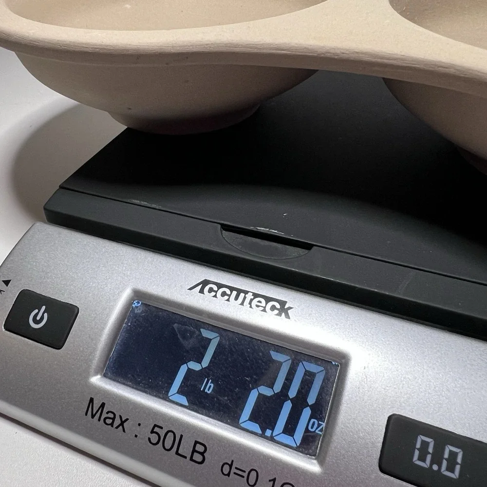 Pampered Chef Stoneware Microwave Double‎ Egg Cooker